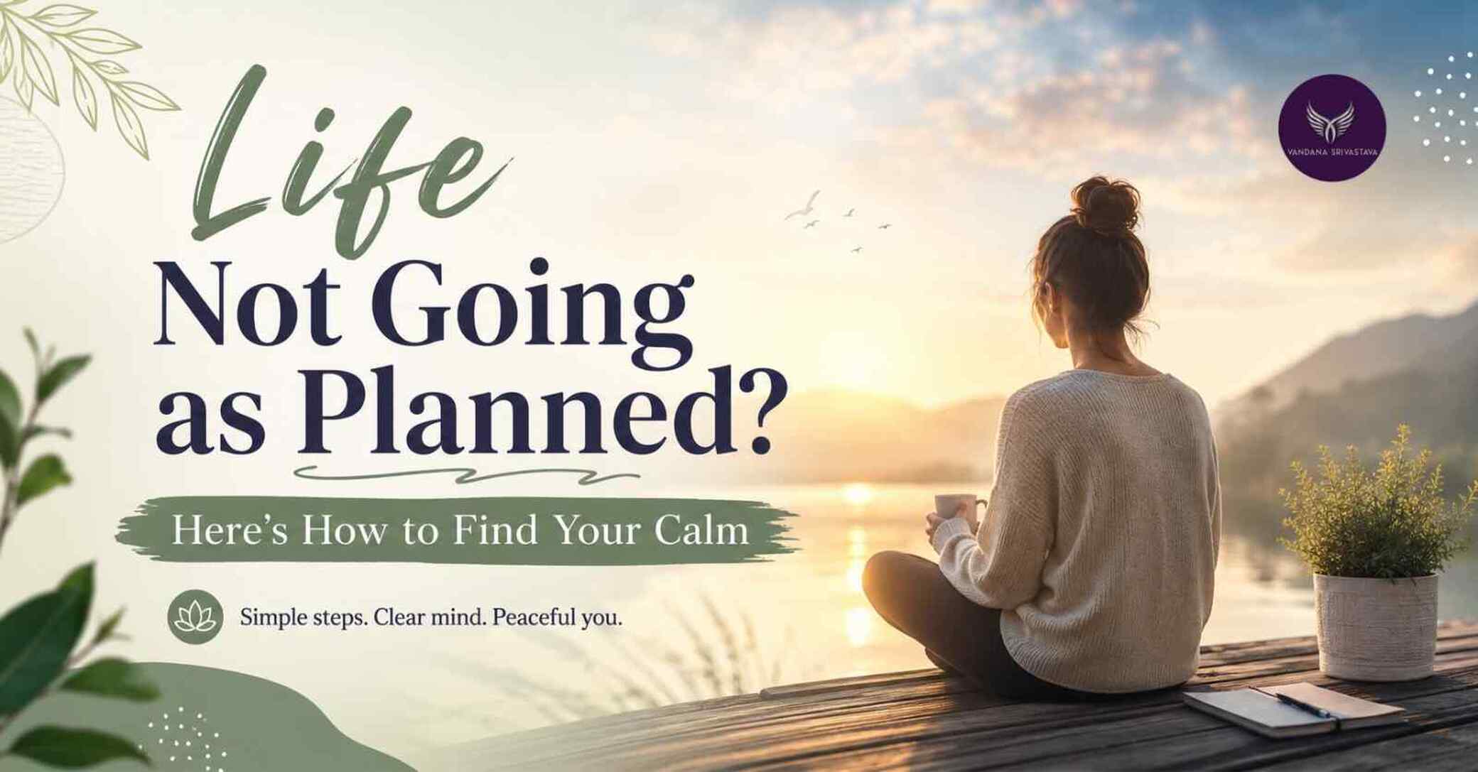 Life not going as planned? Find inner calm through emotional healing and mindfulness with Vandana Srivastava.
